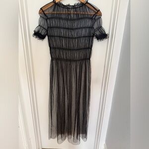 Black Sheer Dress